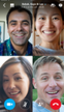 Las videollamadas en grupo llegan a la aplicación de Skype para teléfonos