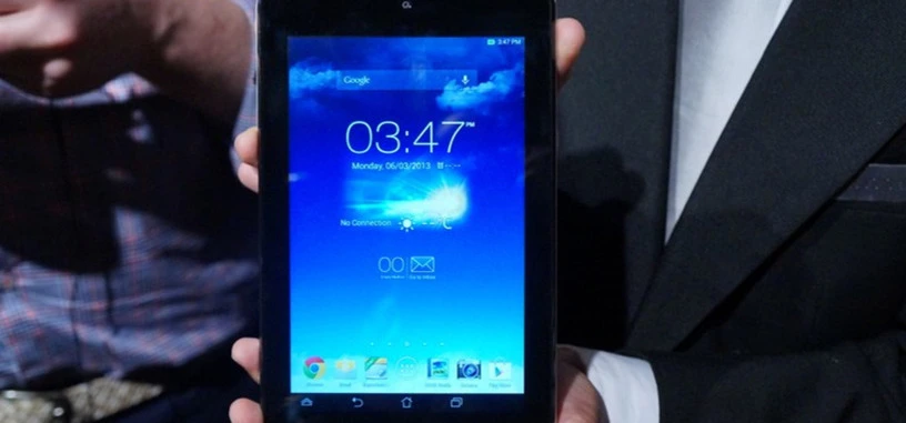 Asus presenta su Memo Pad HD 7 por 129 dólares: el hardware del Nexus 7 pero con cámara trasera y tarjeta microSD
