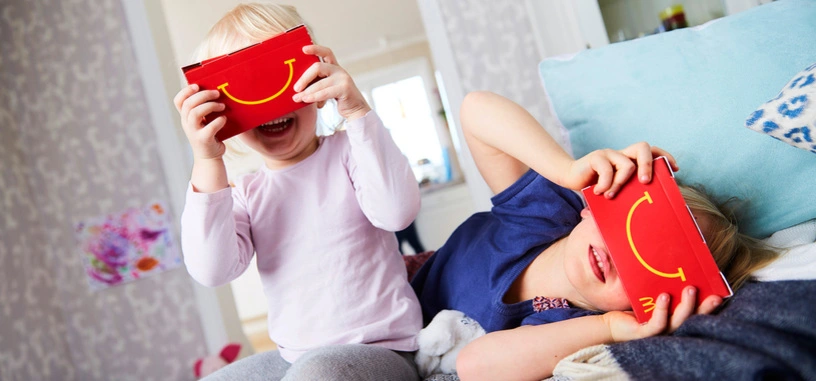 La caja del 'Happy Meal' se convierte en gafas de realidad virtual