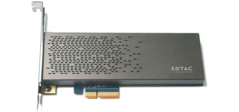 El nuevo SSD de Zotac se conecta por PCIe y alcanza los 2.600 MB/s