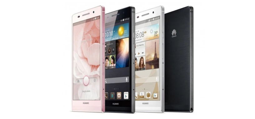 Huawei presenta el Ascend P6 con tan solo 6.18 milímetros de grosor, pantalla de 4.7 pulgadas