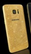 Si te aburren los teléfonos corrientes, mira este Samsung Galaxy S7 bañado en oro
