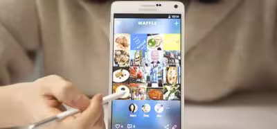 Samsung presenta con Waffle una nueva red social a lo Snapchat
