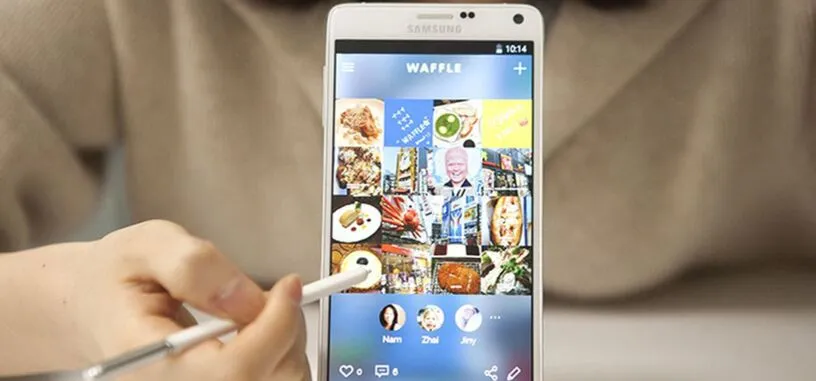 Samsung presenta con Waffle una nueva red social a lo Snapchat
