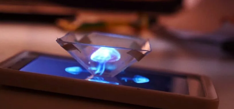 Con este tutorial podrás proyectar pequeños hologramas con tu teléfono