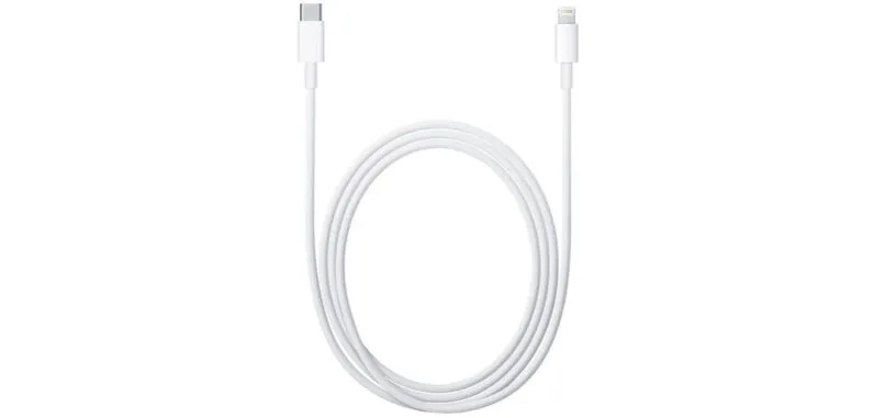 Apple pone a la venta un cable adaptador de USB-C a Lightning