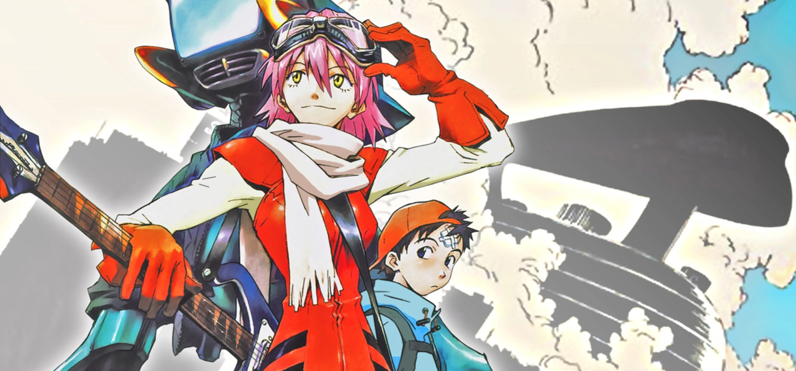 El anime <b>FLCL</b> (<b>Fooly</b> <b>Cooly</b>) tendrá dos nuevas temporadas.