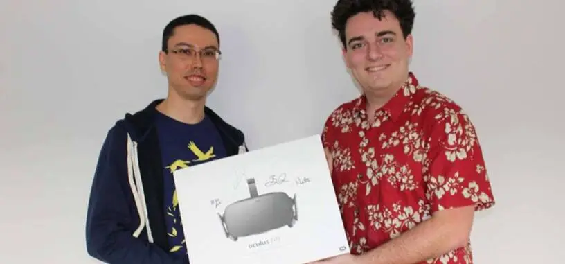 El fundador de Oculus VR viaja para entregar la primer unidad de Oculus Rift en persona