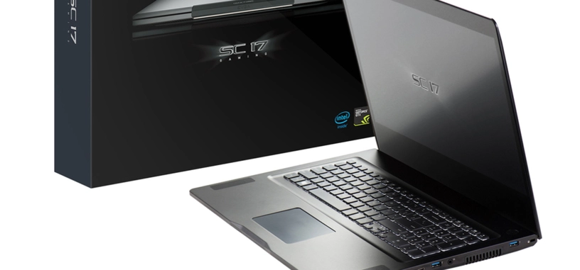 EVGA presenta su primer portátil para juegos, con pantalla 4K y capacidad de overclocking