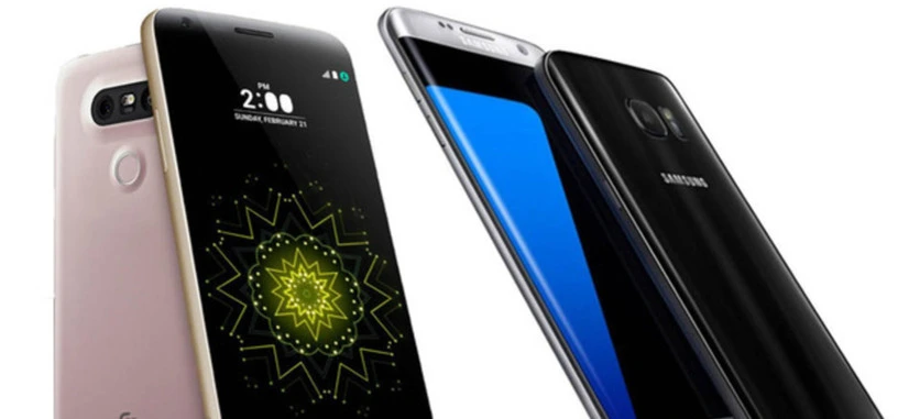 Las pruebas de rendimiento declaran vencedor al LG G5 sobre el Galaxy S7 Edge