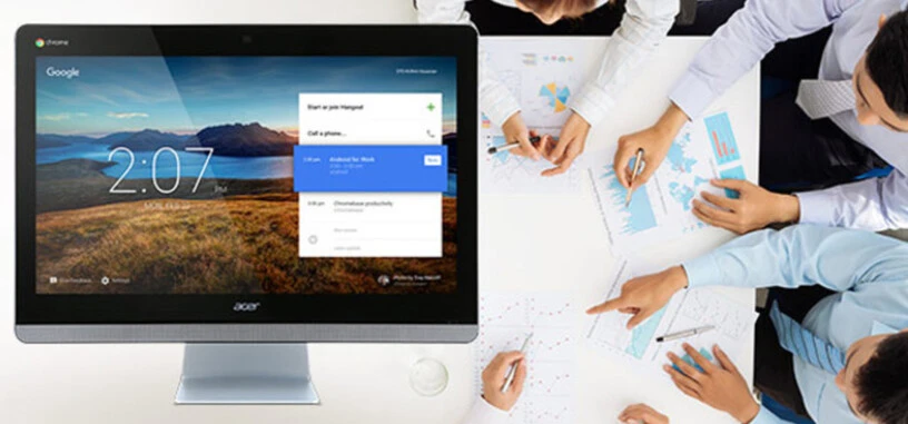 Acer y Google anuncian un todo en uno orientado a videoconferencias y reuniones