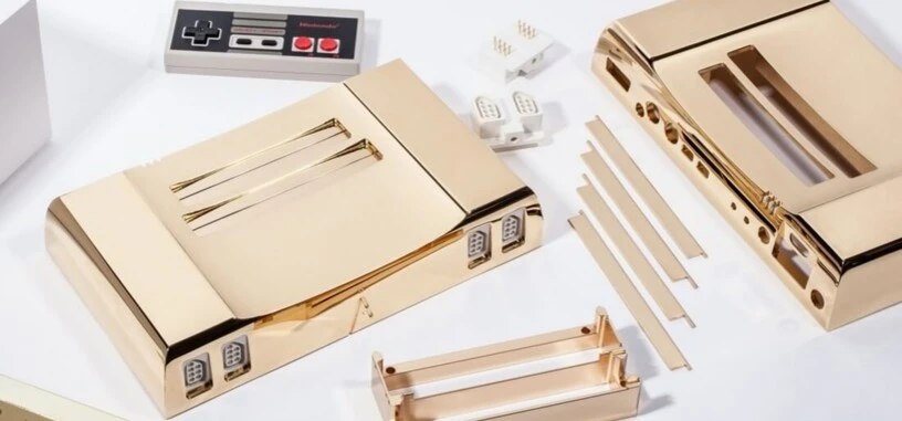 Nada mejor que una NES bañada en oro para celebrar el 30 aniversario de Zelda