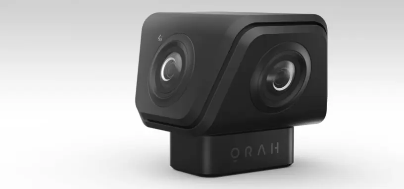 Orah 4i es una cámara que transmite en directo vídeos de realidad virtual