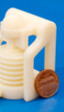 Una impresora 3D permite crear piezas para robots con partes sólidas y líquidas