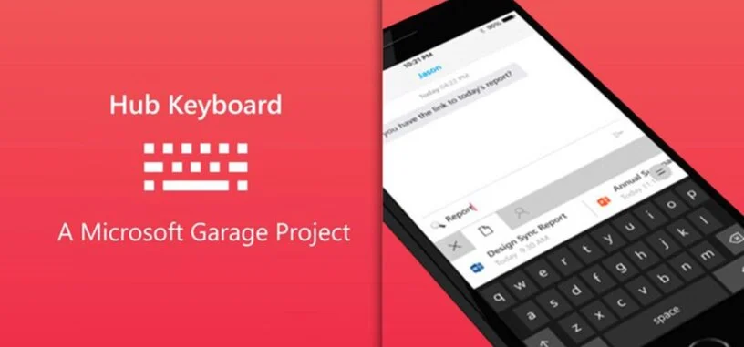 El teclado Hub Keyboard de Microsoft ya está disponible para iOS