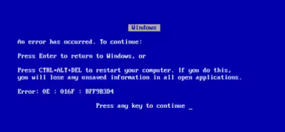 Windows añade un código QR al famoso pantallazo azul de la muerte