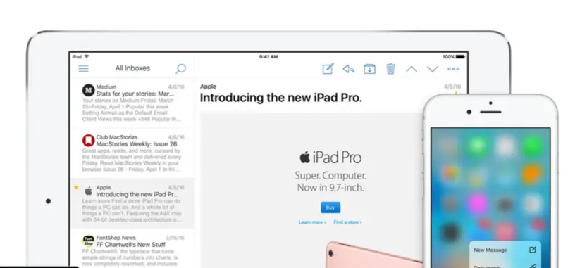 La aplicación 'Airmail' ahora es compatible con el iPad