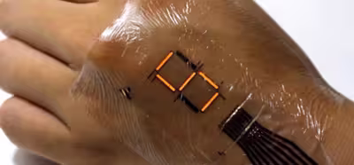Transforma tu piel en una pantalla con estos LED ultraflexibles