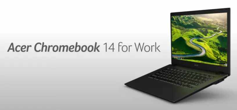 Acer Chromebook 14 for Work puede aguantar condiciones difíciles en el trabajo