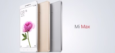 Xiaomi Mi Max es la phablet con una pantalla de 6,44 pulgadas y 4.850 mAh de batería