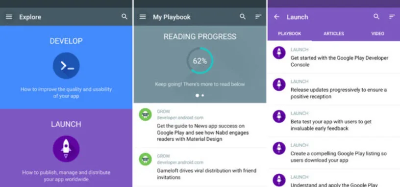 La aplicación Playbook de Google te enseña a ser mejor desarrollador para Android