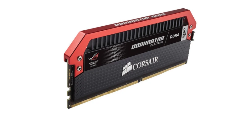 Asus y Corsair ponen a la venta la memoria Dominator Platinum ROG con iluminación