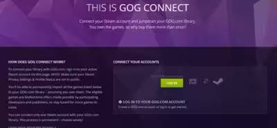 GOG Connect añade sin coste los juegos sin DRM de tu biblioteca de Steam a la de GOG