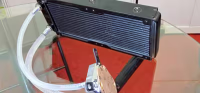 Raijintek muestra su prototipo de sistema de refrigeración líquida sin bomba o ventiladores