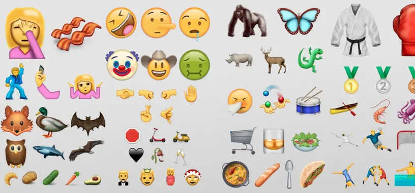 Ya hay otros 72 emojis aprobados oficialmente, como selfi, 'facepalm' o beicon