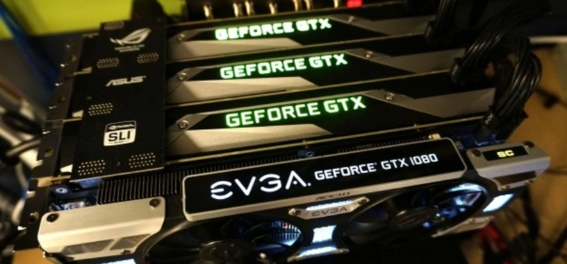 Nvidia dejará el SLI de 3 y 4 tarjetas GTX 1070 y 1080 en manos de los desarrolladores
