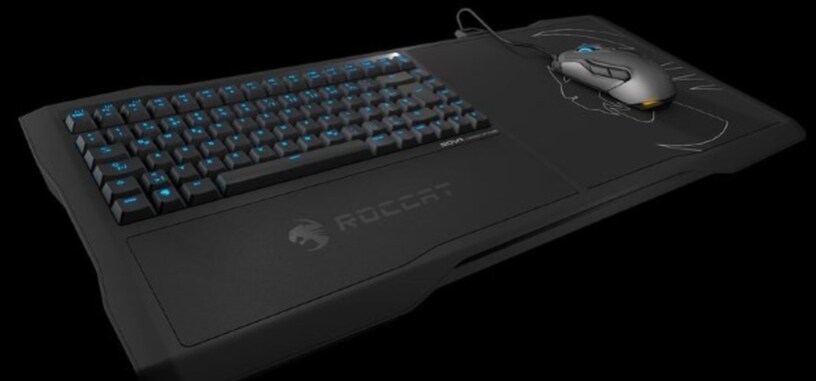 Roccat Sova es una nueva tabla de periféricos para jugar desde el sofá