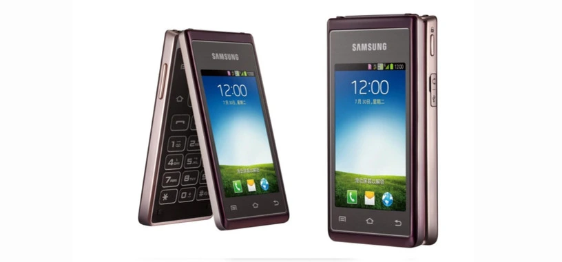 Samsung Hennessy, un smartphone con tapa, teclado físico y dos pantallas de 3.3 pulgadas