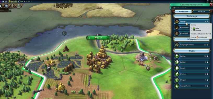 Un repaso a 'Civilization VI' y sus nuevas características en un vídeo de 12 minutos