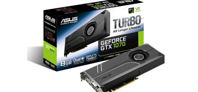 Asus presenta la GeForce GTX 1070 Turbo