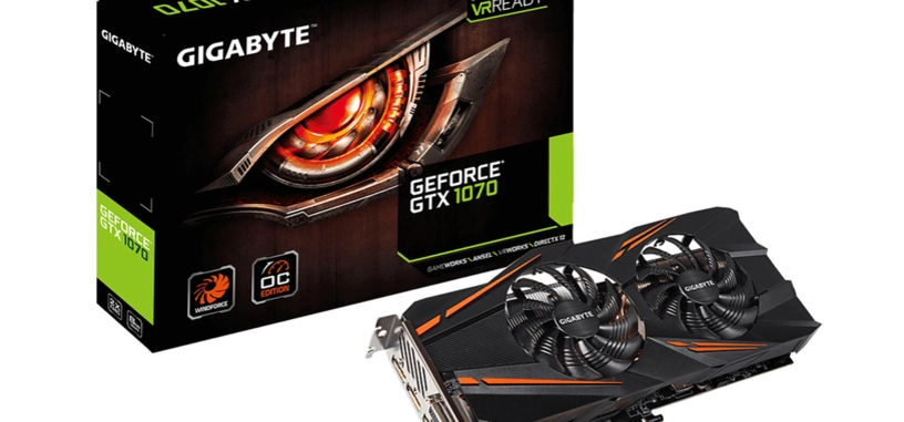 Gigabyte presenta la GeForce GTX 1070 Windforce OC