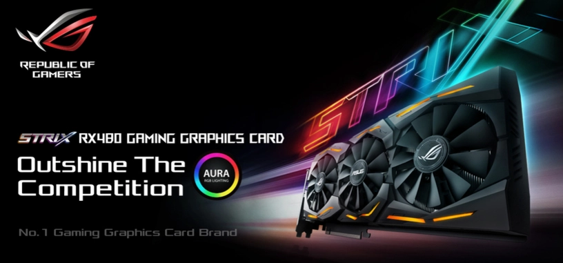 Asus anuncia la Radeon RX 480 ROG Strix