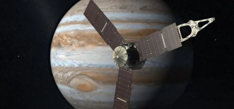 Después de 5 años de viaje, la sonda espacial Juno ha llegado a Júpiter