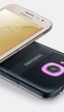 Samsung Galaxy J2 2016, pantalla Super AMOLED y círculo de notificación posterior