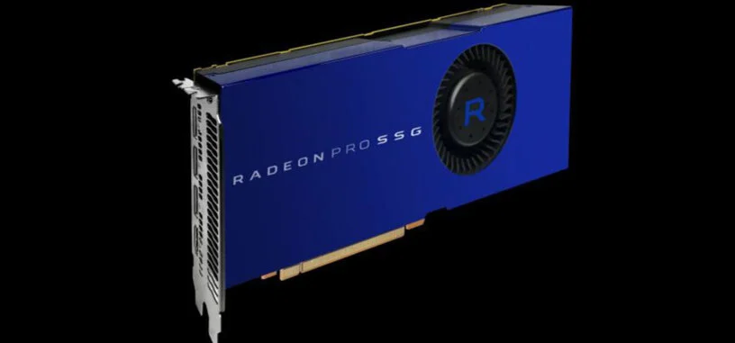 AMD presenta la Radeon Pro SSG, una tarjeta gráfica Polaris con SSD M.2 incluido