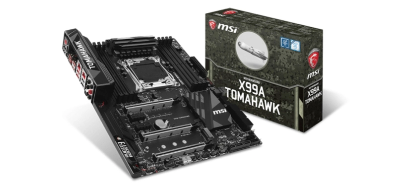 MSI presenta la placa base X99A Tomahawk para los procesadores Broadwell-E