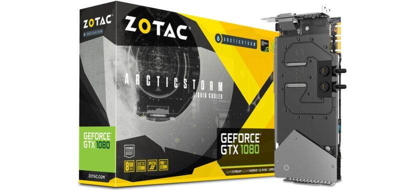 Zotac añade refrigeración líquida de serie a su GTX 1080 ArcticStorm