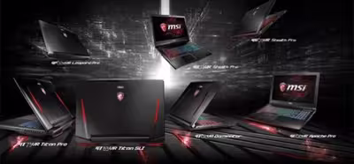 MSI presenta sus portátiles con las GTX 1060, 1070 y 1080, y opciones de SLI