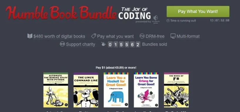 El nuevo Humble Book Bundle impulsará tus conocimientos sobre programación
