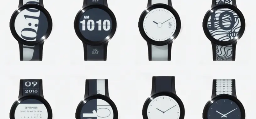 Sony FES Watch U, el reloj inteligente con tinta electrónica en pantalla y correa