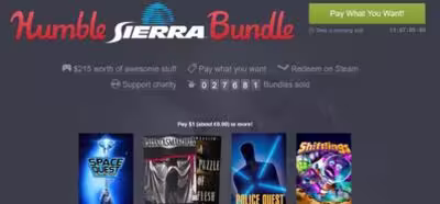 Abran paso a los clásicos de Sierra que trae el nuevo Humble Bundle