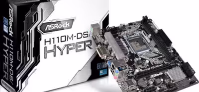 ASRock presenta la placa H110M-DS/Hyper, ideal para jugadores con bajo presupuesto