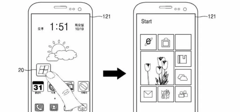 Samsung registra una patente para tener funcionando dos sistemas operativos en el teléfono