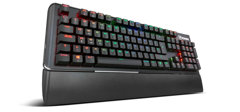 Krom Kael es el nuevo teclado mecánico iluminado de NOX