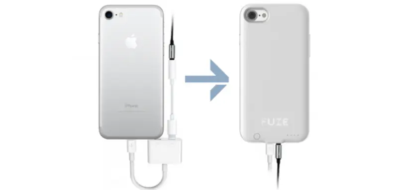 Fuze es la funda que le da al iPhone 7 el conector de audio que ha perdido