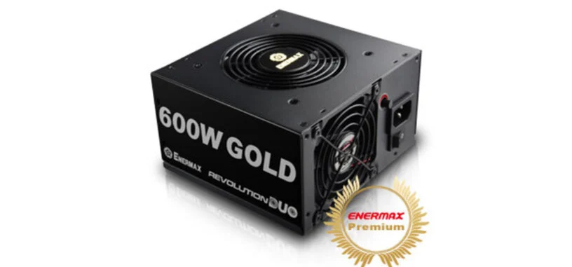 Enermax Revolution Duo, fuentes 80 PLUS Gold con dos ventiladores